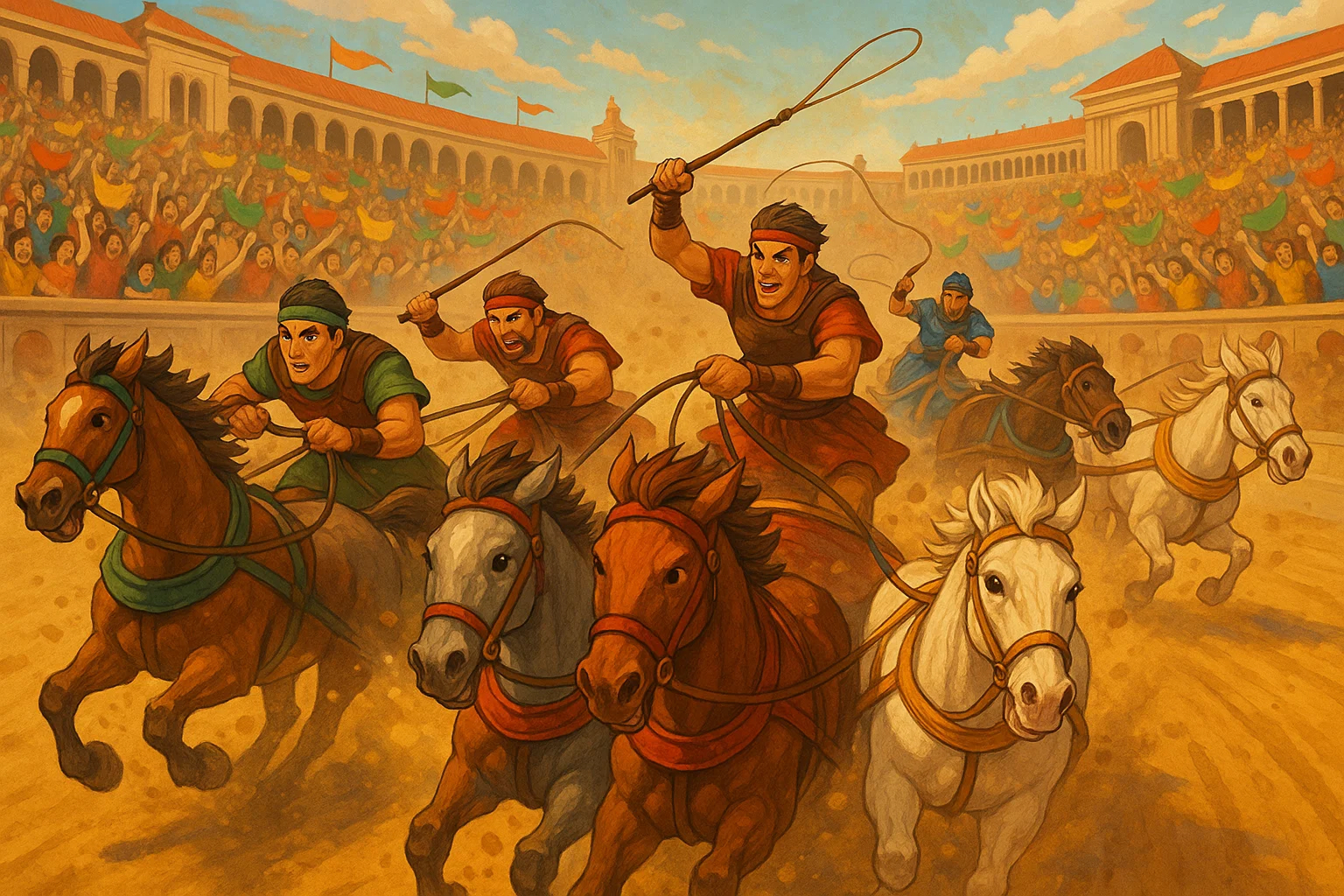 Vibrant casino background